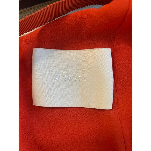 Dionlee Women's Stunning Velvet Midi Dress With Adjustable Straps Red Size S - Picture 5 of 6